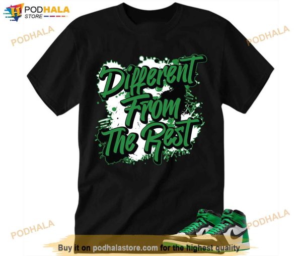 Different Lucky Green 1s Shirt, Jordan 1 Lucky Green Tee, Lucky Green 1 Jordan Shirt