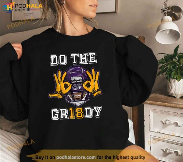 Do The Griddy Griddy Dance Football Fans Cheerleaders Shirt
