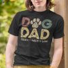 Dog Dad Shirt With Dog Names, Custom Father's Day Gifts For Dog Dad
