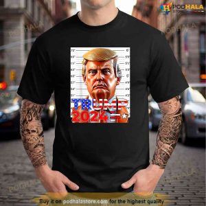 Donald Trump Boxer Indicted Jail Arrest Trump Mugshot Shirt