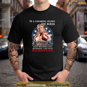 Donald Trump Boxer Indicted Jail Arrest Trump Mugshot T-Shirt
