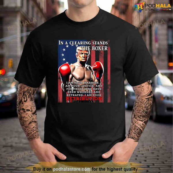 Donald Trump Boxer Indicted Jail Arrest Trump Shirt