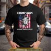 Donald Trump Face 2024 USA American Flag America First Shirt