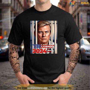 Donald Trump 2024 Jail Arrest Trump Mugshot Shirt