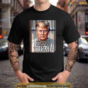 Donald Trump Indicted Lock Him Up Jail Free USA Arrest Trump Shirt