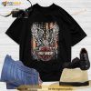 Eagle Harley Davidson American Flag Shirt, Harley Davidson Motorcycles Biker Gift
