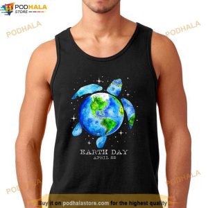Earth Day 2023 Restore Earth Sea Turtle Art Save The Planet Shirt 2