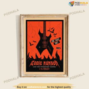 Eddie Munson The Corroded Coffin Poster No Frame Wall Art Decor
