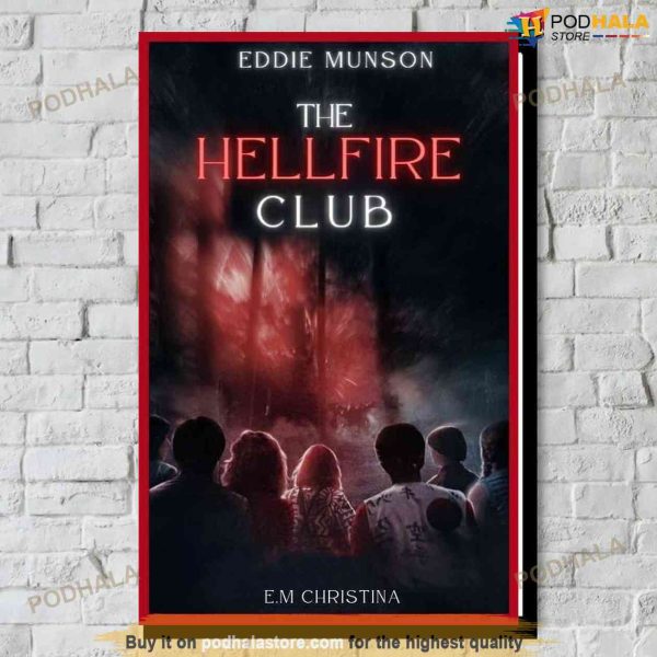Eddie Munson The Hellfire Club Stranger Things 4 Poster No Frame