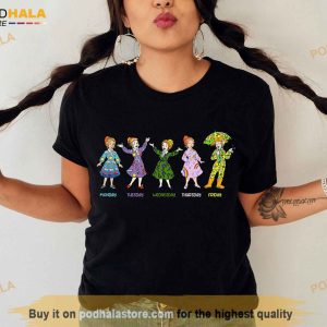Everyday Of Week Ms Frizzle shirt, The Magic School Bus Shirt, Frizzle Tee