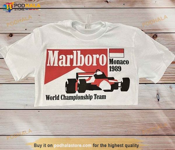 F1 World Championship Team Monaco 1989 Shirt, Gifts For F1 Fans