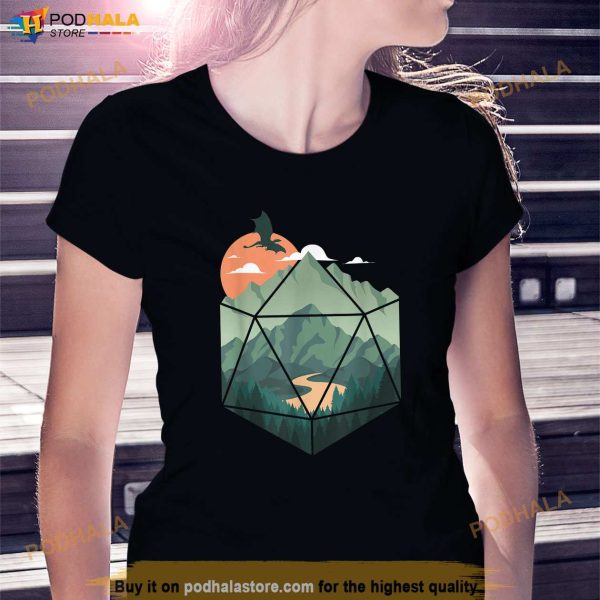 Fantasy Art Nerdy Gaming Geeky Gamer Shirt