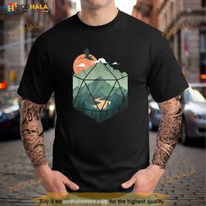 Fantasy Art Nerdy Gaming Geeky Gamer Shirt 2