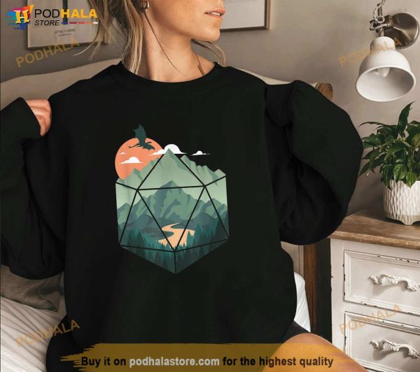 Fantasy Art Nerdy Gaming Geeky Gamer Shirt