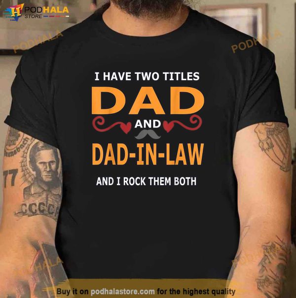 Father In Law Wedding Gift From Bride Daughter In Law Shirt Shirt