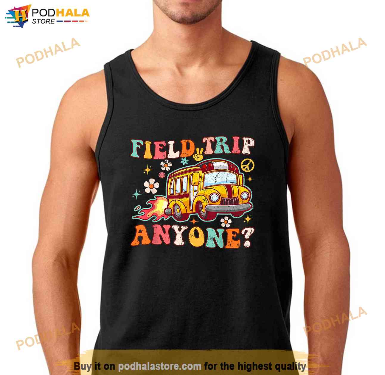 Field Trip Anyone Groovy School Bus Driver Yellow Bus Shirt Field Trip Anyone Groovy School Bus Driver Yellow Bus Shirt