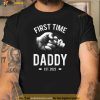 First Time Daddy Shirt 2023 Fathers Day New Dad Shirt, New Father Gifts