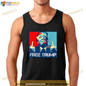 Free Donald Trump Middle Finger T Shirt Donald Trump Apparel For All Ages 2