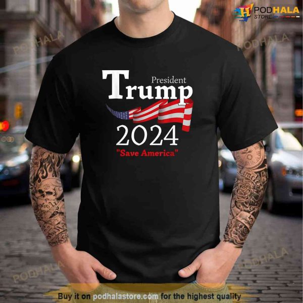 Free Donald Trump Republican Support Pro Trump Save America Shirt