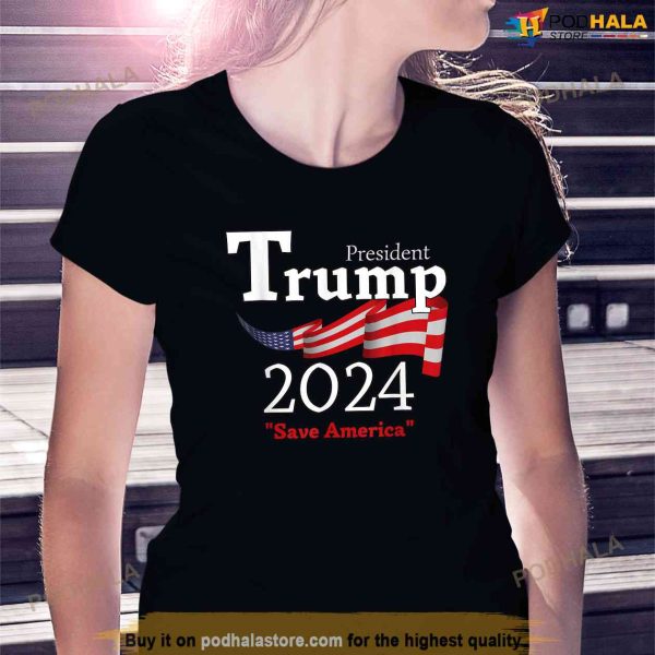 Free Donald Trump Republican Support Pro Trump Save America Shirt