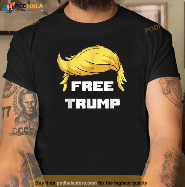 Free Donald Trump Republican Support T-Shirt