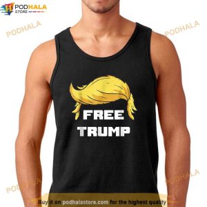 Free Donald Trump Republican Support T Shirt 2