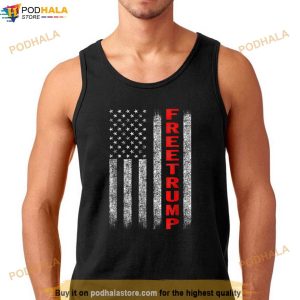 Free Trump American Flag Shirt Free President Donald Trump 2024 T Shirt 2
