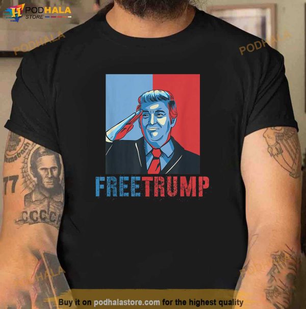 Free Trump Support I Stand With Trump Shirt, Donald Trump Gifts