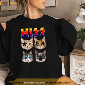 Funny Face Cat For Cats Lovers Cat Dad Cat Mom Shirt