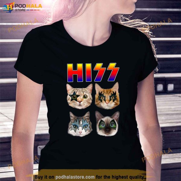 Funny Face Cat For Cats Lovers Cat Dad Cat Mom Shirt