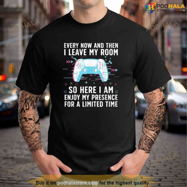 Funny Gamer Art For Men Women Gaming Gamer Video Game Lover Shirt