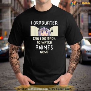 Funny Graduation tee for him her as 2023 high school college Shirt