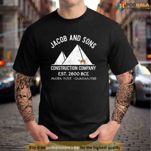 Funny Passover Hebrew Construction Egypt Pyramids Builders Shirt