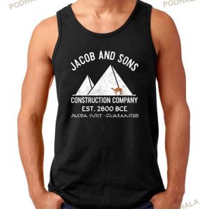Funny Passover Hebrew Construction Egypt Pyramids Builders Shirt 2