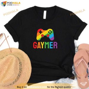 Gaymer Shirt, Pride Month TShirt, Lgbt T-Shirt, LGBTQ Pride Shirt