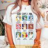 God Says I Am Bluey Shirt, Bluey Family Shirt, Bluey Dog Cartoon