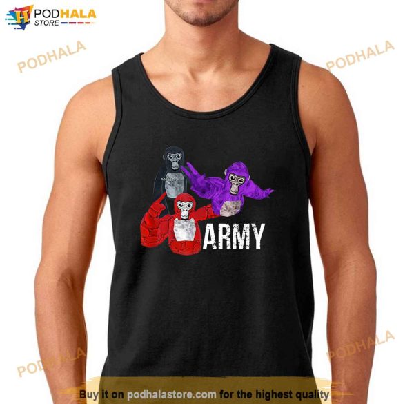 Gorilla Tag Merch for Kids VR Gamer Tee Adult Teens Shirt