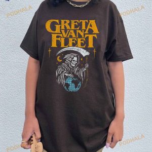 Greta Van Fleet Shirt Greta Van Retro Tshirt
