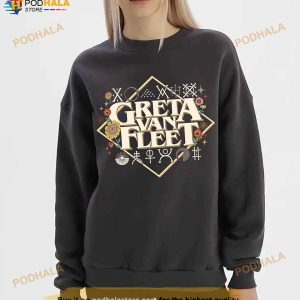 Greta Van Fleet T shirt Greta Van Fleet Merch Gold Tour 2023 Tshirt
