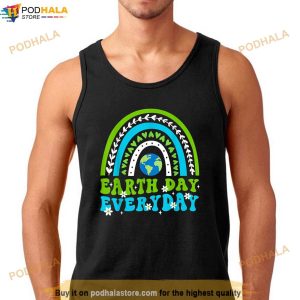 Groovy Earth Day Shirt Save Our Home Go Planet Rainbow Earth Shirt 2