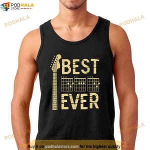 Guitarist Father Best Dad Ever D A D Chord Gifts Guitar Shirt Fathers Day Gift 3