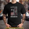 Gun American Flag Patriots Lets Go Brandon Shirt