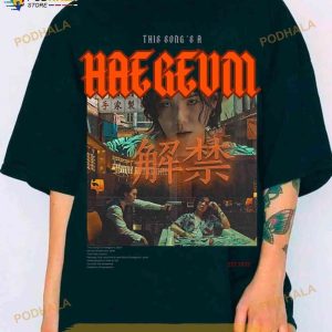 Haegeum BTS Suga Shirt, Agust D World Tour Shirt Merch For Kpop Fans