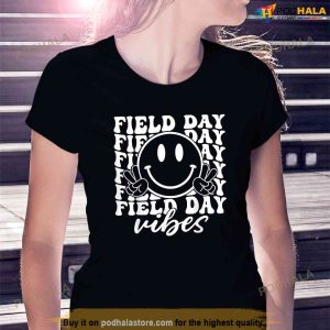 Hippie Field Day Vibes For Teacher Kids Field Day 2023 Shirt 3
