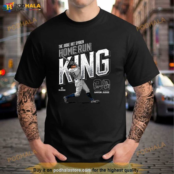 Home Run King Aaron Judge New York MLBPA Shirt, Aaron Judge 99 Shirt