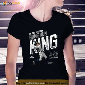 Design 2023 Aaron Judge Home Run King Unisex T-Shirt, hoodie