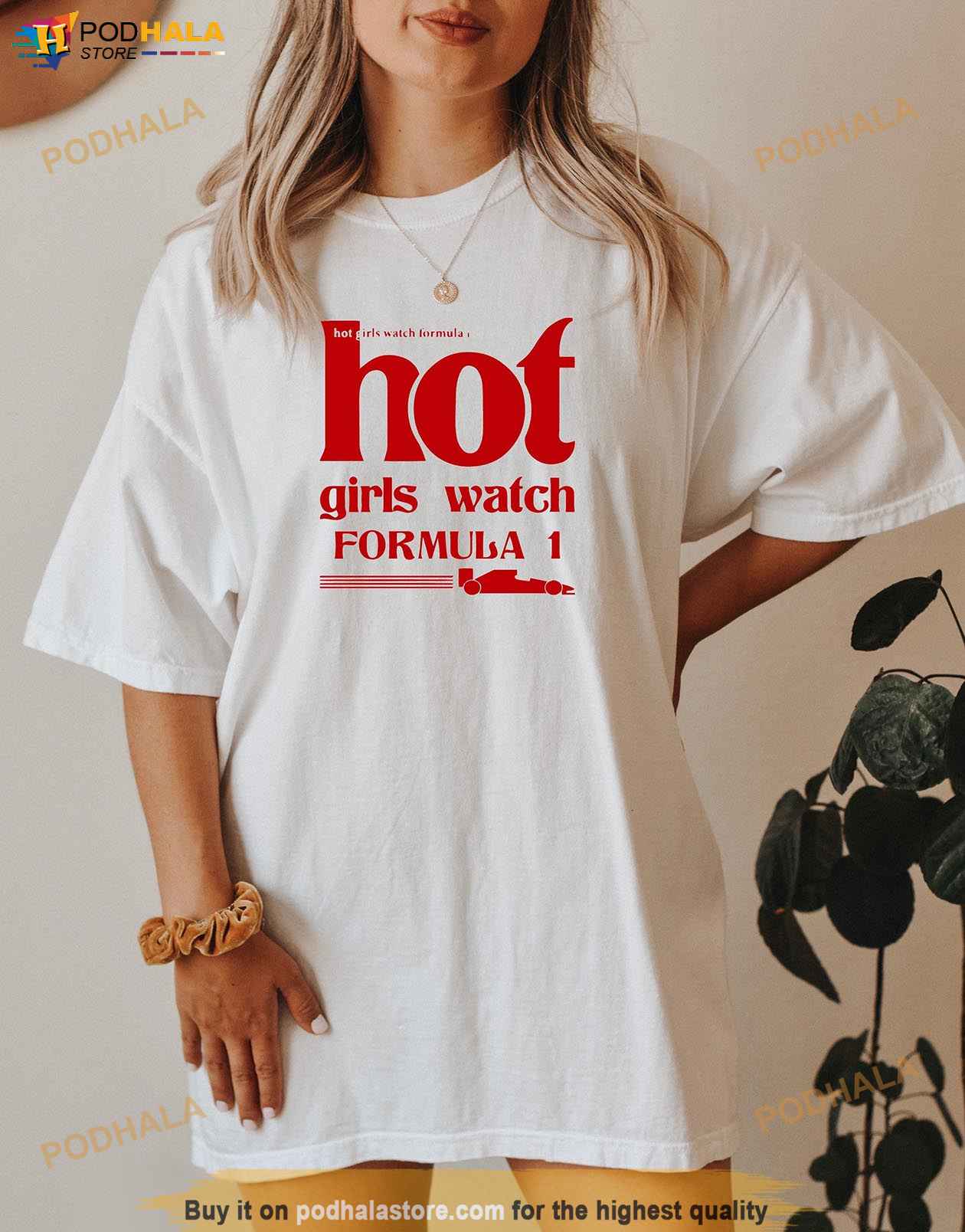 Hot Girls Watch Formula 1 Shirt, F1 Race Wife Womens Shirt Merch