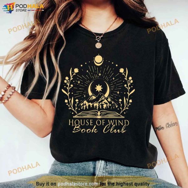 House Of Wind Book Club T-Shirt, Velaris Shirt, Acowar Acotar Merch