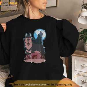Hunters Wolf Funny Owl Costume Housekid Friends Family Shirt 3