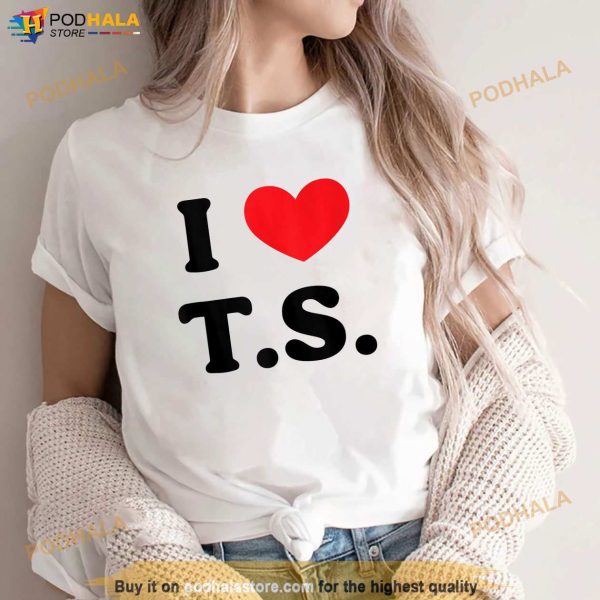 I Heart TS Shirt For Country Music Fans Tee